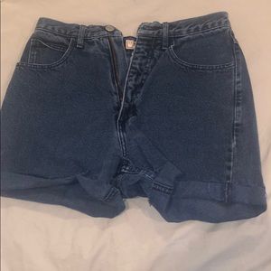 Guess high waisted shorts